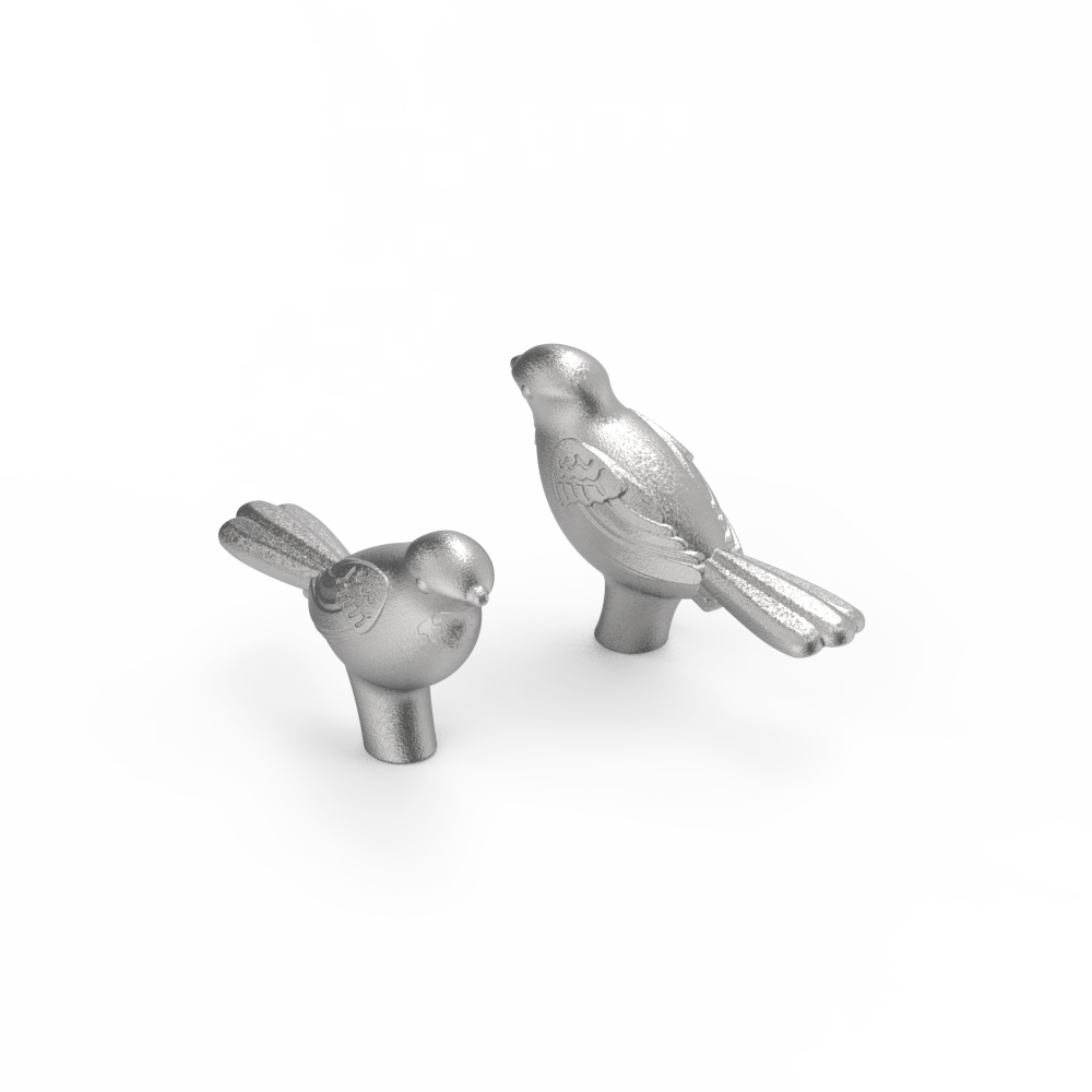 Животные Ручки, выдерживающие высокие температуры Независимые патенты на дизайн Литая ручка с изображением птицы