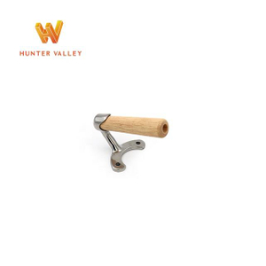 Литая кухонная утварь Hunter Valley, фурнитура на заказ, металлическая крышка из нержавеющей стали, ушка и деревянная крышка, деревянная ручка, ручка крышки